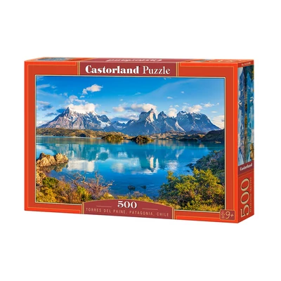 Castorland B-53698 - Torres Del Paine, Patagónia, Chile - 500 db-os puzzle