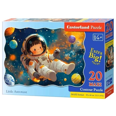 Castorland C-02450 - Kis asztonauta - 20 db-os Maxi puzzle