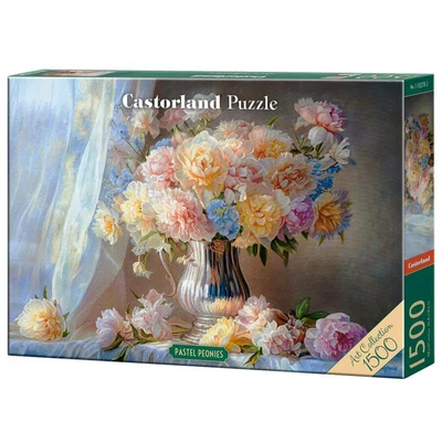 Castorland C-152278 - Csendélet bazsarózsákkal - 1500 db-os puzzle