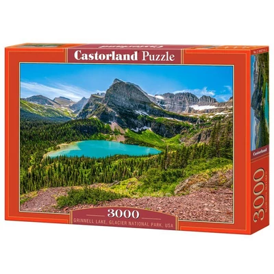 Castorland C-300716 - Grinnel-tó, Glacier Nemzeti Park, USA - 3000 db-os puzzle
