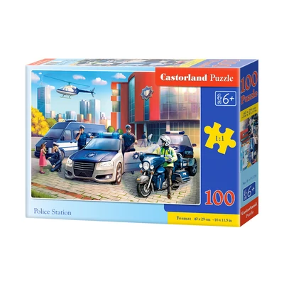 Castorland B-111176 - Rendőrség - 100 db-os puzzle
