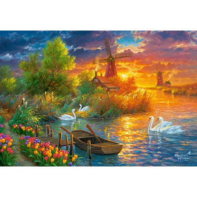 Castorland 1000 db-os puzzle - Holland idill (C-104734)