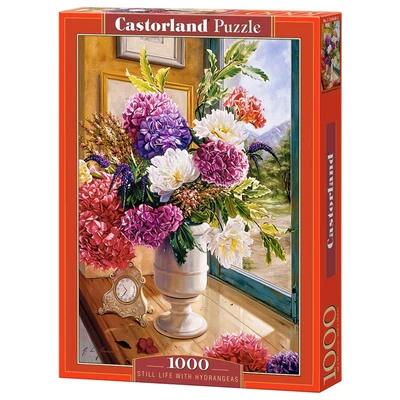 Castorland C-104444 - Hortenzia csendélet - 1000 db-os puzzle