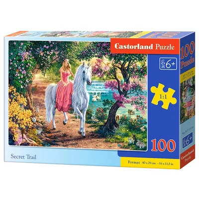 Castorland B-111114 - Titkos út - 100 db-os puzzle