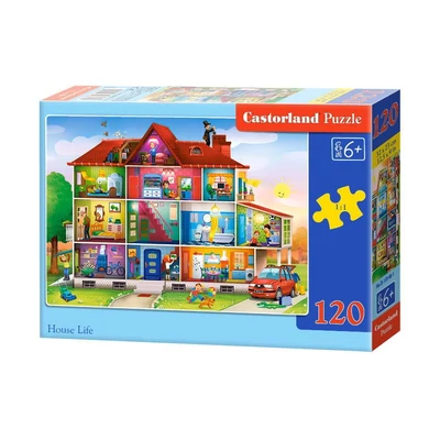 Castorland B-13548 - Otthoni életképek - 120 db-os puzzle