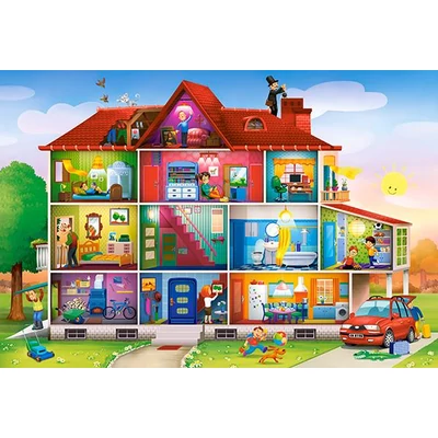 Castorland B-13548 - Otthoni életképek - 120 db-os puzzle