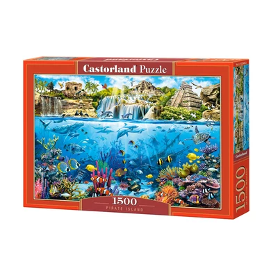 Castorland 1500 db-os puzzle - Kalózsziget (C-152049)