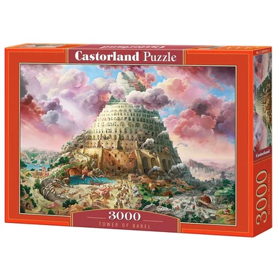 Castorland C-300563 - Bábel tornya - 3000 db-os puzzle