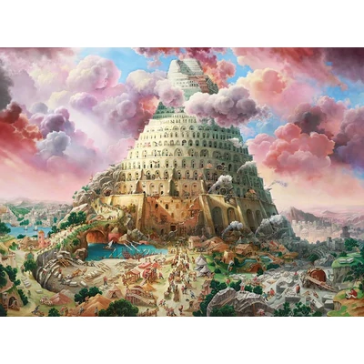 Castorland C-300563 - Bábel tornya - 3000 db-os puzzle