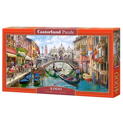 Castorland C-400287 - A lenyűgöző Velence - 4000 db-os puzzle