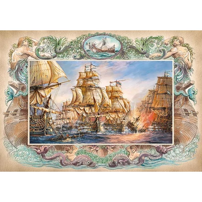 CherryPazzi 50026 - Sea Battle - 2000 db-os puzzle