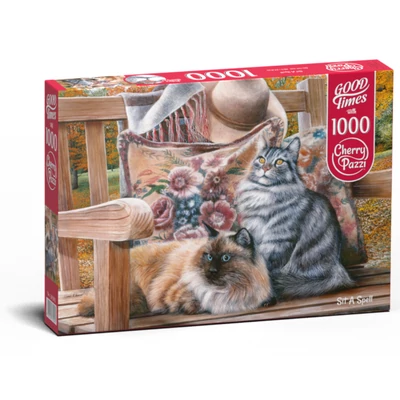 CherryPazzi 30585 - Sit a Spell  - 1000 db-os puzzle 