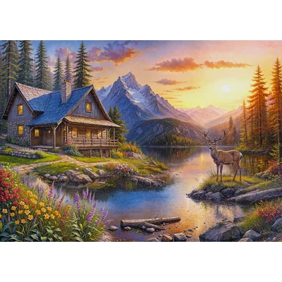 CherryPazzi 30837 - Mountain Dreams - 1000 db-os puzzle