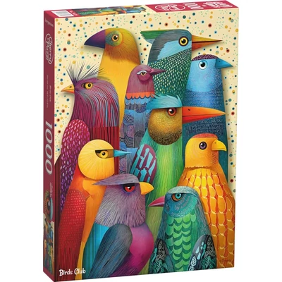 CherryPazzi 31438 - Birds Club - 1000 db-os puzzle