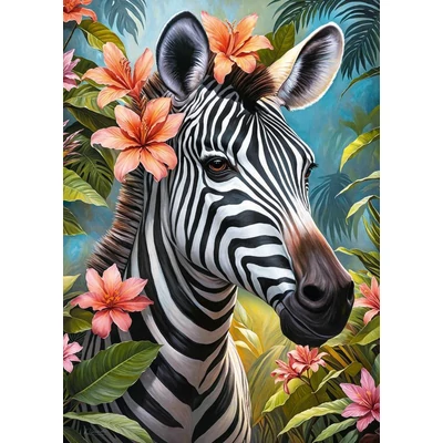 CherryPazzi 31216 - Lady Zebra - 1000 db-os puzzle
