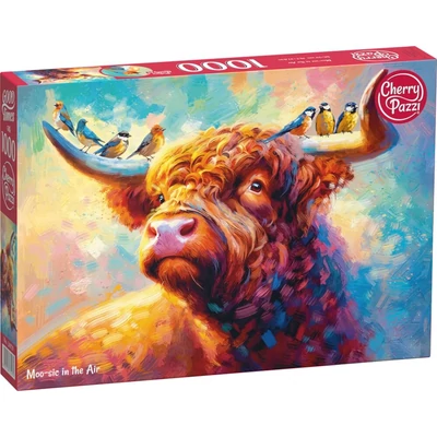 CherryPazzi 31070 - Moo-sic in the Air - 1000 db-os puzzle