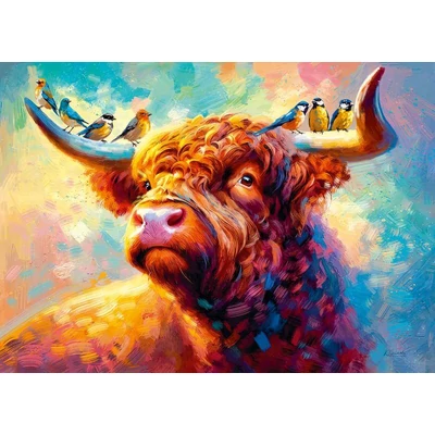 CherryPazzi 31070 - Moo-sic in the Air - 1000 db-os puzzle