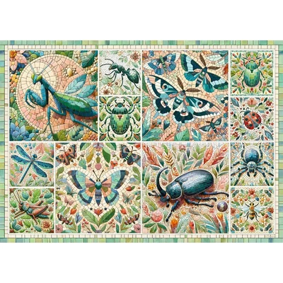 CherryPazzi 31445 - Mosaic of the Miniature Wild - 1000 db-os puzzle