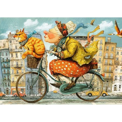 CherryPazzi 31353 - Super Grandma - 1000 db-os puzzle