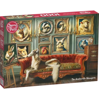 CherryPazzi 31377 - The Aristocratic Menagerie - 1000 db-os puzzle