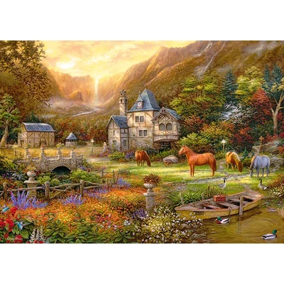 CherryPazzi 30493 - The Golden Valley - 1000 db-os puzzle