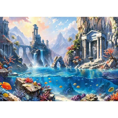 CherryPazzi 31230 - The Legend of Atlantis - 1000 db-os puzzle