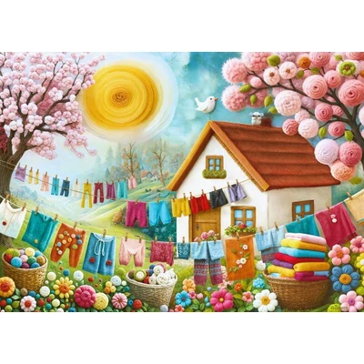 CherryPazzi 31469 - Woollen Meadow - 1000 db-os puzzle