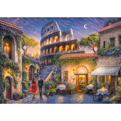 CherryPazzi 30714 - Romantic Rome - 1000 db-os puzzle