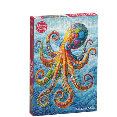 CherryPazzi 20234 - Splish Splash Octopus - 500 db-os puzzle