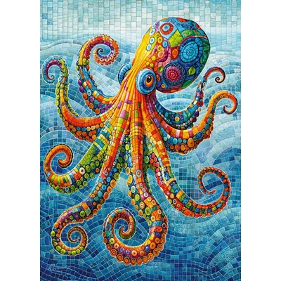 CherryPazzi 20234 - Splish Splash Octopus - 500 db-os puzzle
