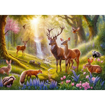 CherryPazzi 20371 - The Forest Heart - 500 db-os puzzle