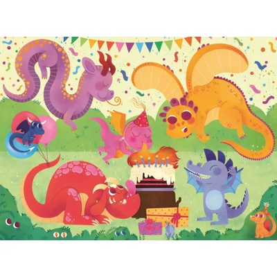 Clementoni 22245 - Baby Dragons - 15 db-os Water Magic puzzle