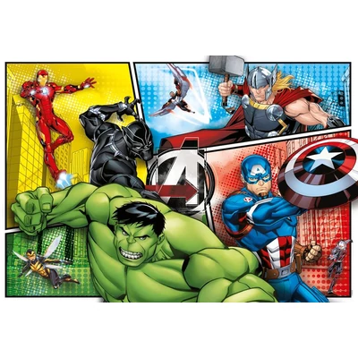 Clementoni 27284 - Avengers - Bosszúállók - 104 db-os Szuper Színes puzzle