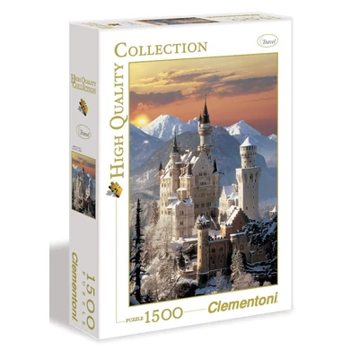 Clementoni 31925 - Neuschwanstein kastély - 1500 db-os puzzle