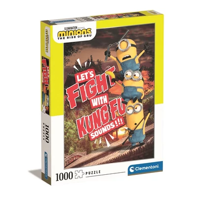 Clementoni 39337 - Minyonok 2 - 1000 db-os puzzle