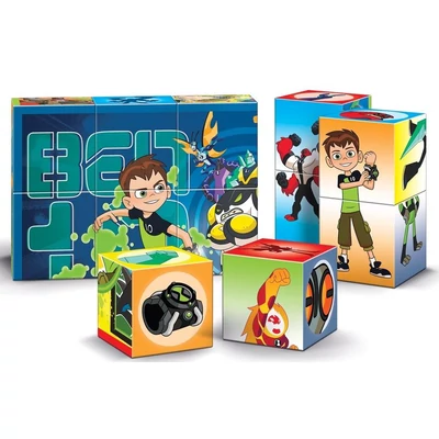 Clementoni 41507 - Ben 10 - 12 db-os mesekocka