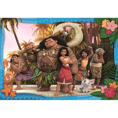 Clementoni 25786 - Disney - Vaiana - 104 db-os Szuper Színes puzzle