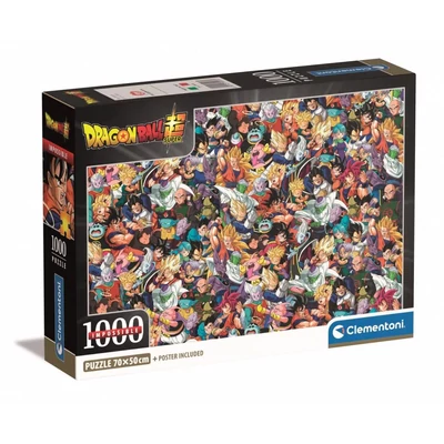 Clementoni 39918 - A lehetetlen puzzle - Dragon Ball - 1000 db-os COMPACT puzzle