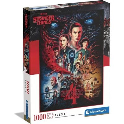 Clementoni 39686 - Stranger Things - 1000 db-os puzzle
