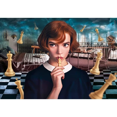 Clementoni 39698 - The Queens Gambit - A vezércsel - 1000 db-os puzzle