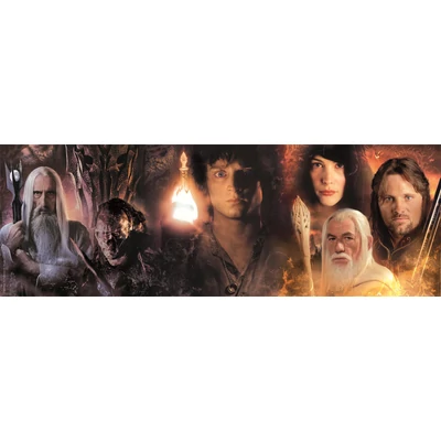 Clementoni 39502 - Compact  Panoráma puzzle -The Lord Of The Rings - 1000 db-os Compact  Panoráma puzzle
