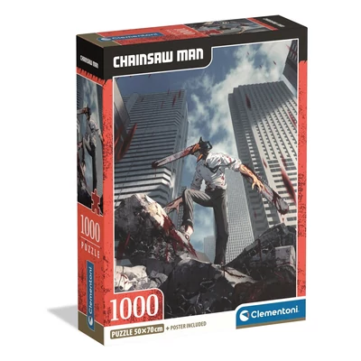 Clementoni 37508 - Chainsaw Man - 1000 db-os puzzle