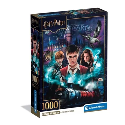 Clementoni 37047 - Harry Potter - 1000 db-os Compact puzzle