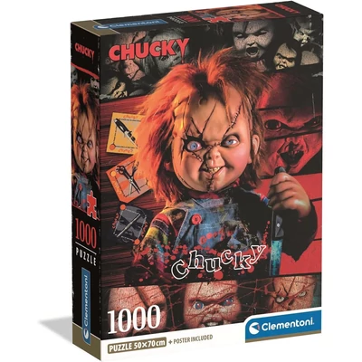 Clementoni 37099 - Chucky - 1000 db-os puzzle
