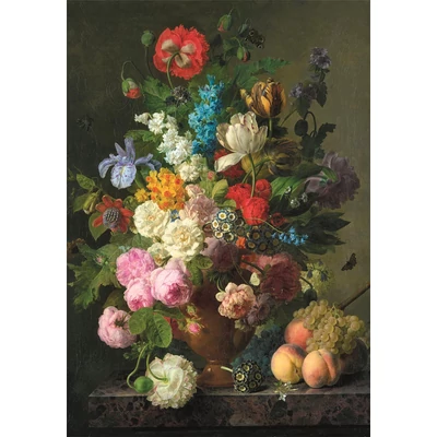 Clementoni 39970 - Museum Collection - Bowl Of Flowers - 1000 db-os Compact puzzle