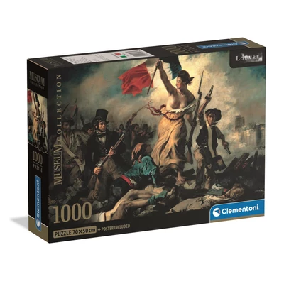 Clementoni 39973 - Museum Collection - Liberty Leading - 1000 db-os Compact puzzle