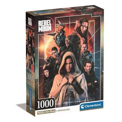 Clementoni 39864 - Netflix Rebel Moon - A csapat - 1000 db-os Compact puzzle