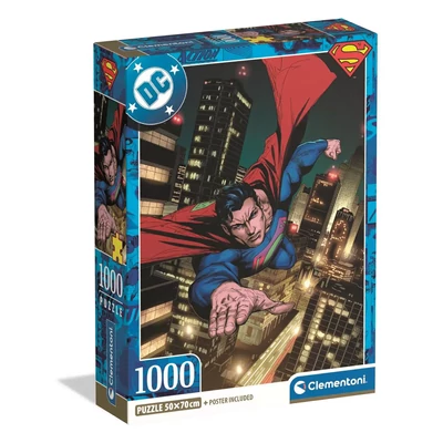 Clementoni 37506 - Superman 2 - 1000 db-os puzzle