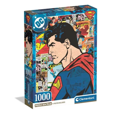 Clementoni 37507 - Superman 3 - 1000 db-os puzzle