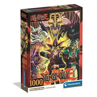 Clementoni 39899 - Yu-Gi-Oh! - 1000 db-os puzzle